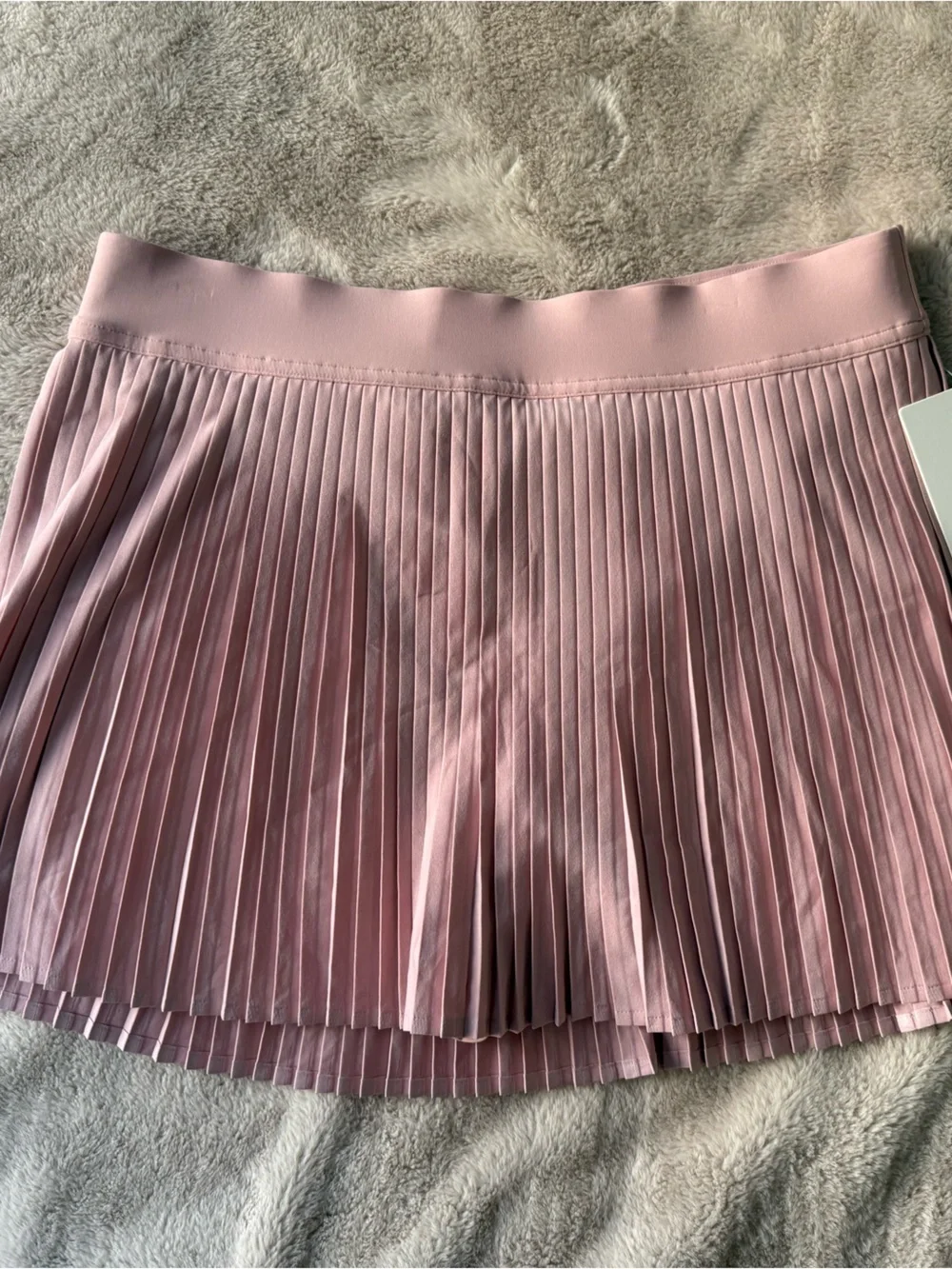 NWT Lululemon Varsity HR Pleated Tennis Skirt Pink Haze Size 8